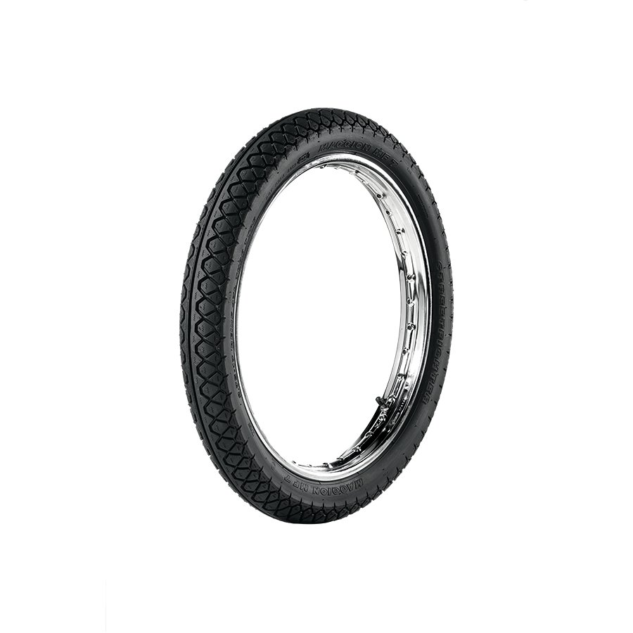 Pneu p/ moto aro 17 * 2.75-17 - diant./tras crypton/dream100 (street figther mf7) c/câm.